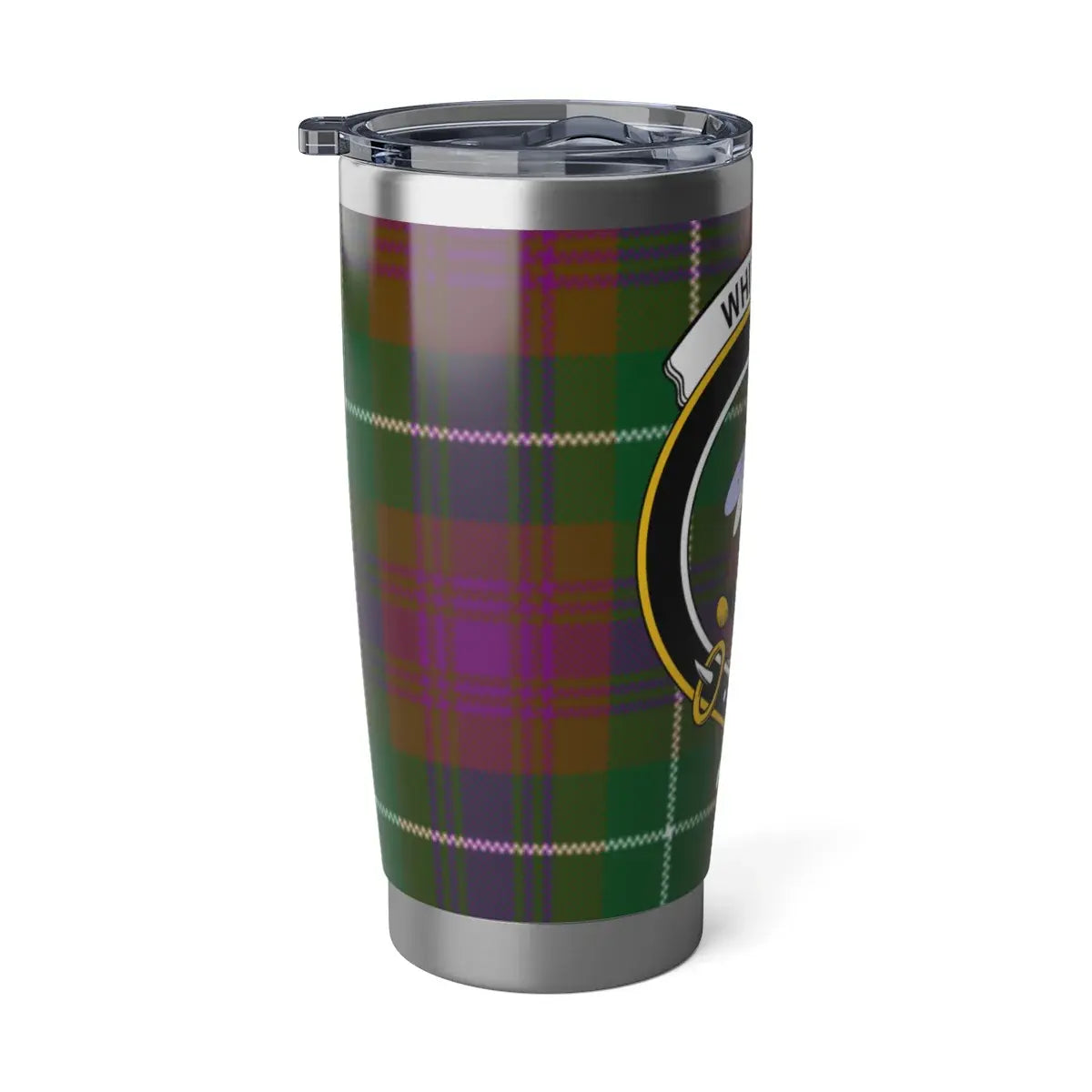 Scottish Clan Tartan Pattern Design Tumbler Cup