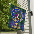 Winchester Clan Crest Tartan Garden Flag