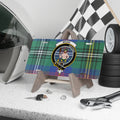 Wood Defender Plaid Clan Crest License Plate product