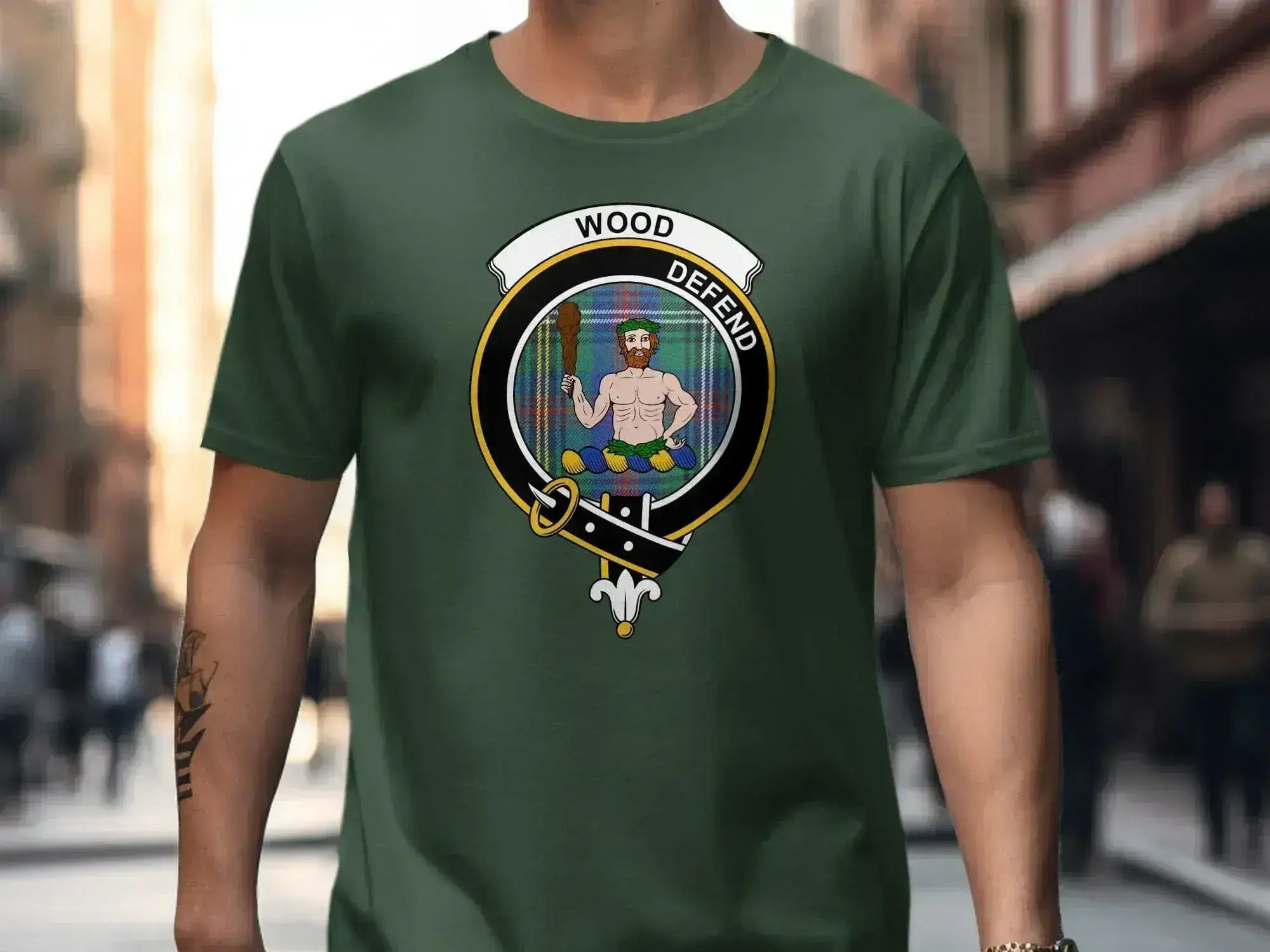 Clan Crest Emblem Casual T-shirt Trendy Apparel product