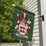 Clancy Irish Family Crest Garden Flag