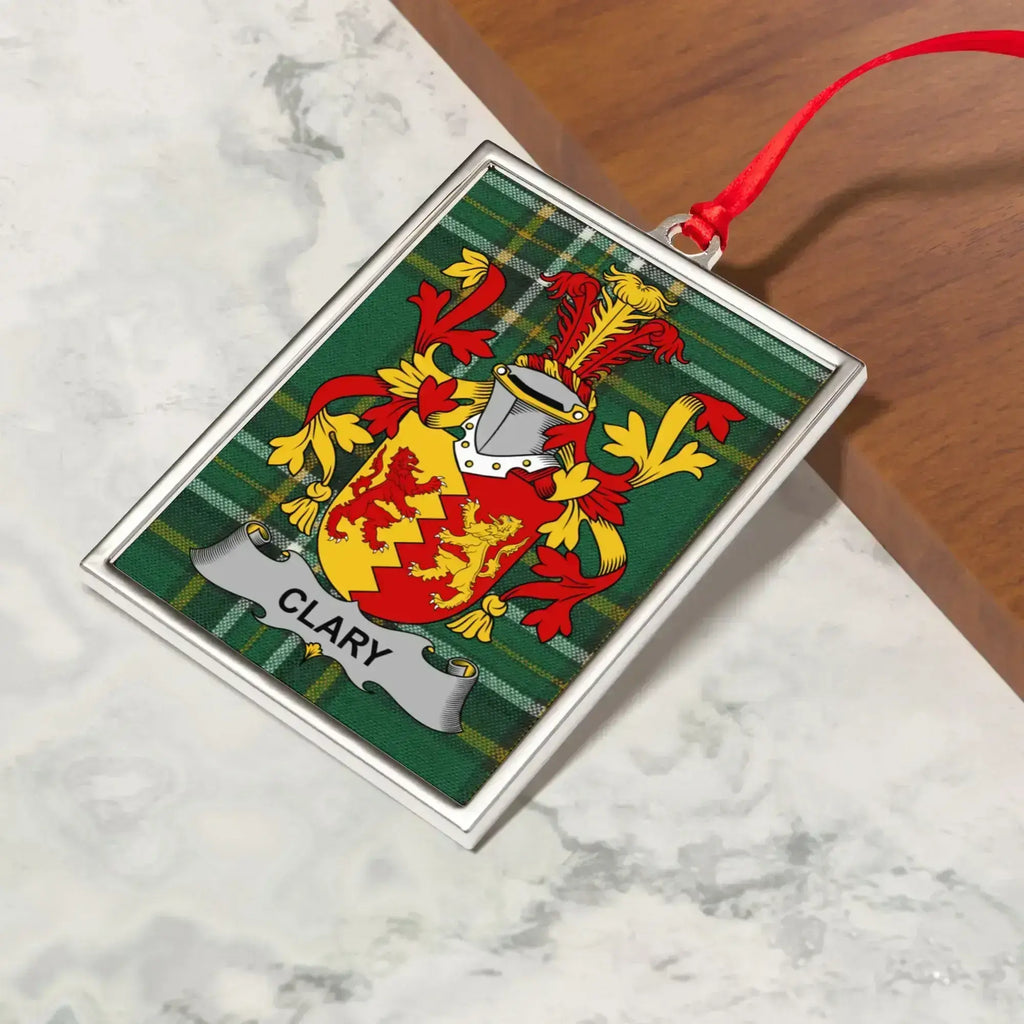 Personalized Clary Family Crest Rectangle Ornament product