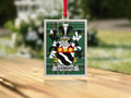 Family Crest with Clements Name Hanging Product