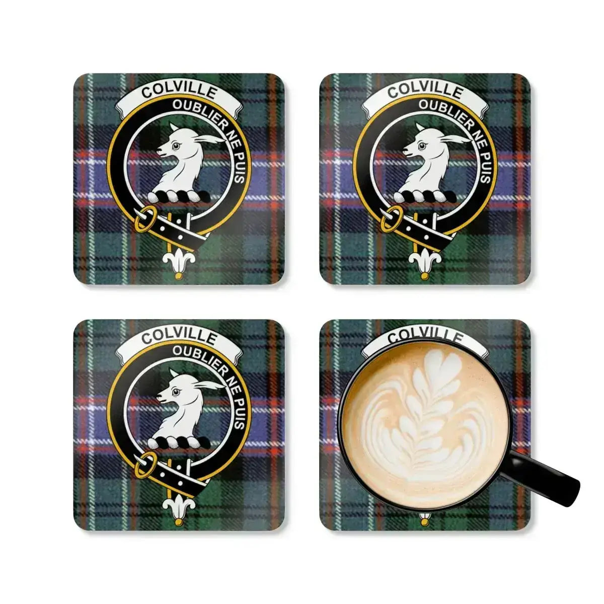 Colville Oublierne Puis Plaid Bird Coaster product