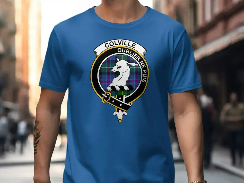 Colville Crest Design Oublier Ne Puis Graphic T-Shirt product type
