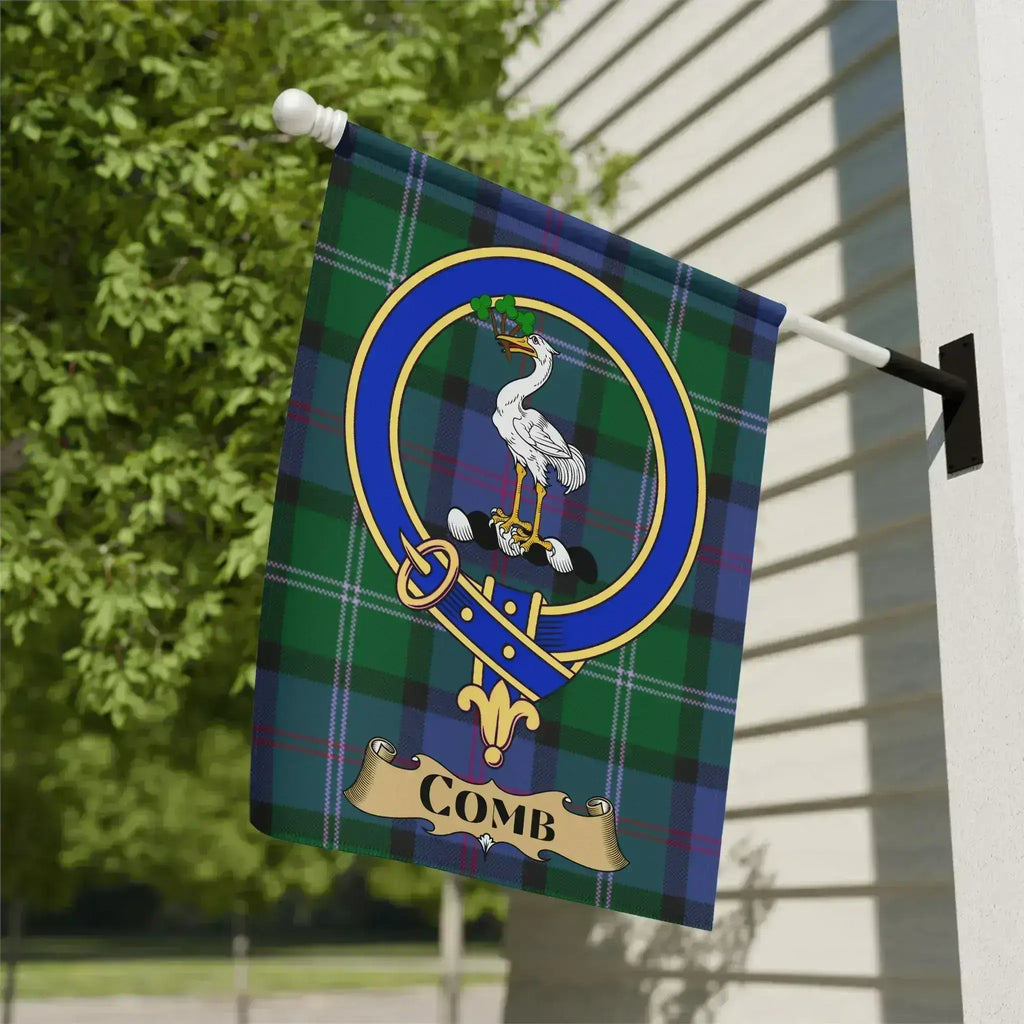 Highland Clan Crest Design Garden Flag Comb product