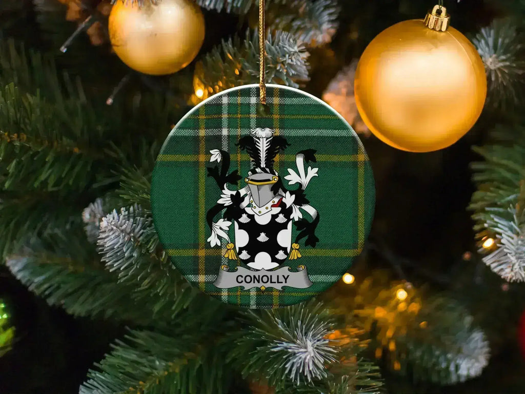 Family Crest Personalized Ornament Customizable product