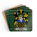 Personalized Family Crest Cork Coaster Set Drinkware Product