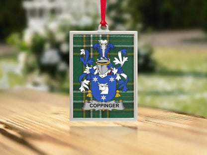 Coppinger Family Crest Keepsake Ornament product