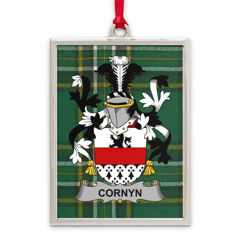 Family Crest Green Background Personalized product