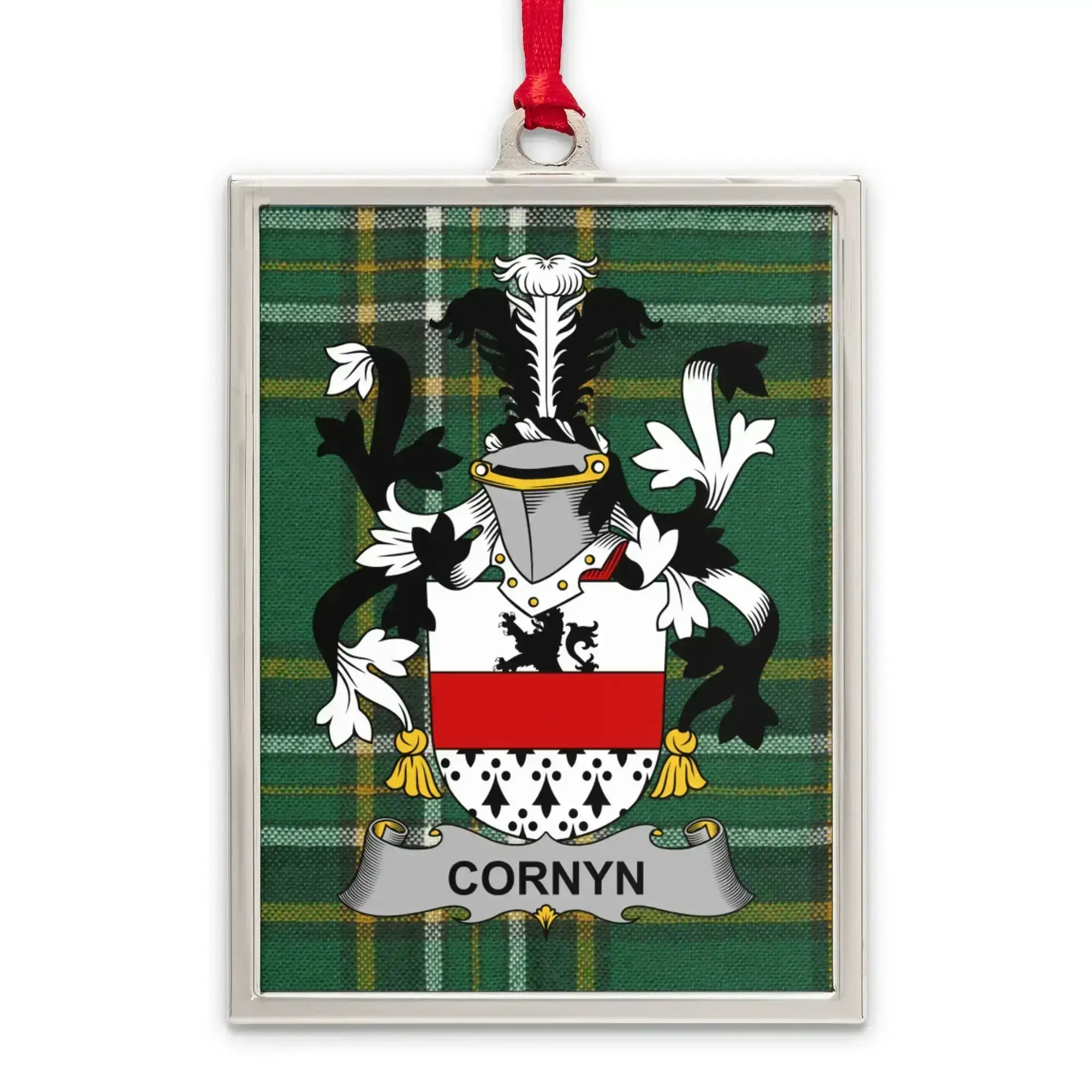 Family Crest Green Background Personalized product