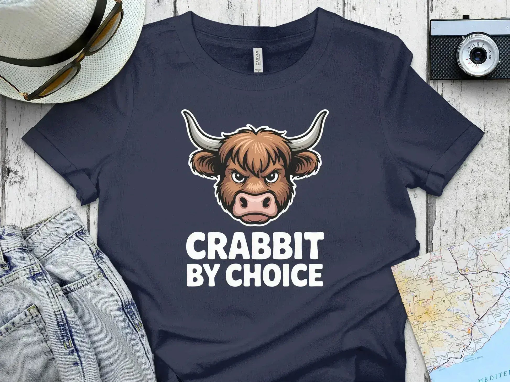 Crabbit By Choice Angry Bull Graphic T-shirt product