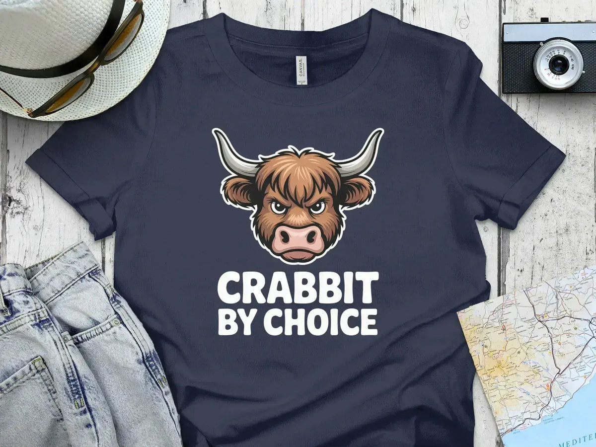 Crabbit By Choice Angry Bull Graphic T-shirt