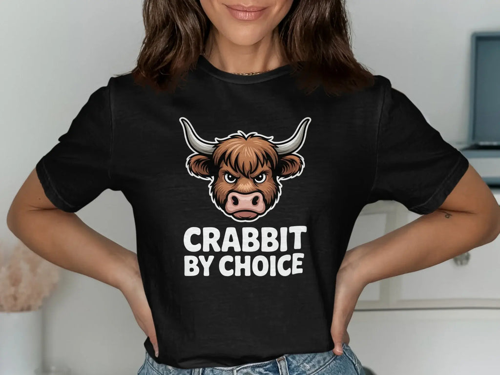 Crabbit By Choice Graphic Tee Shirt