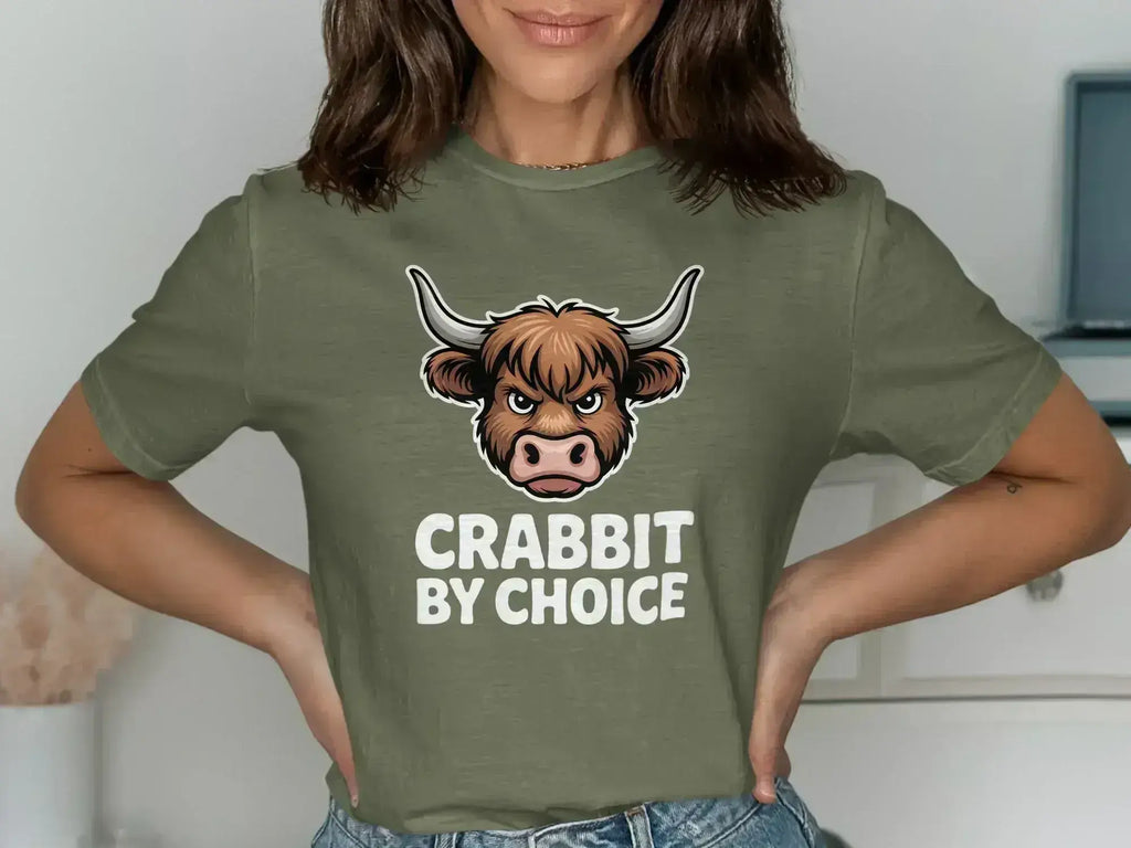 Crabbit By Choice Angry Bull Graphic Tee
