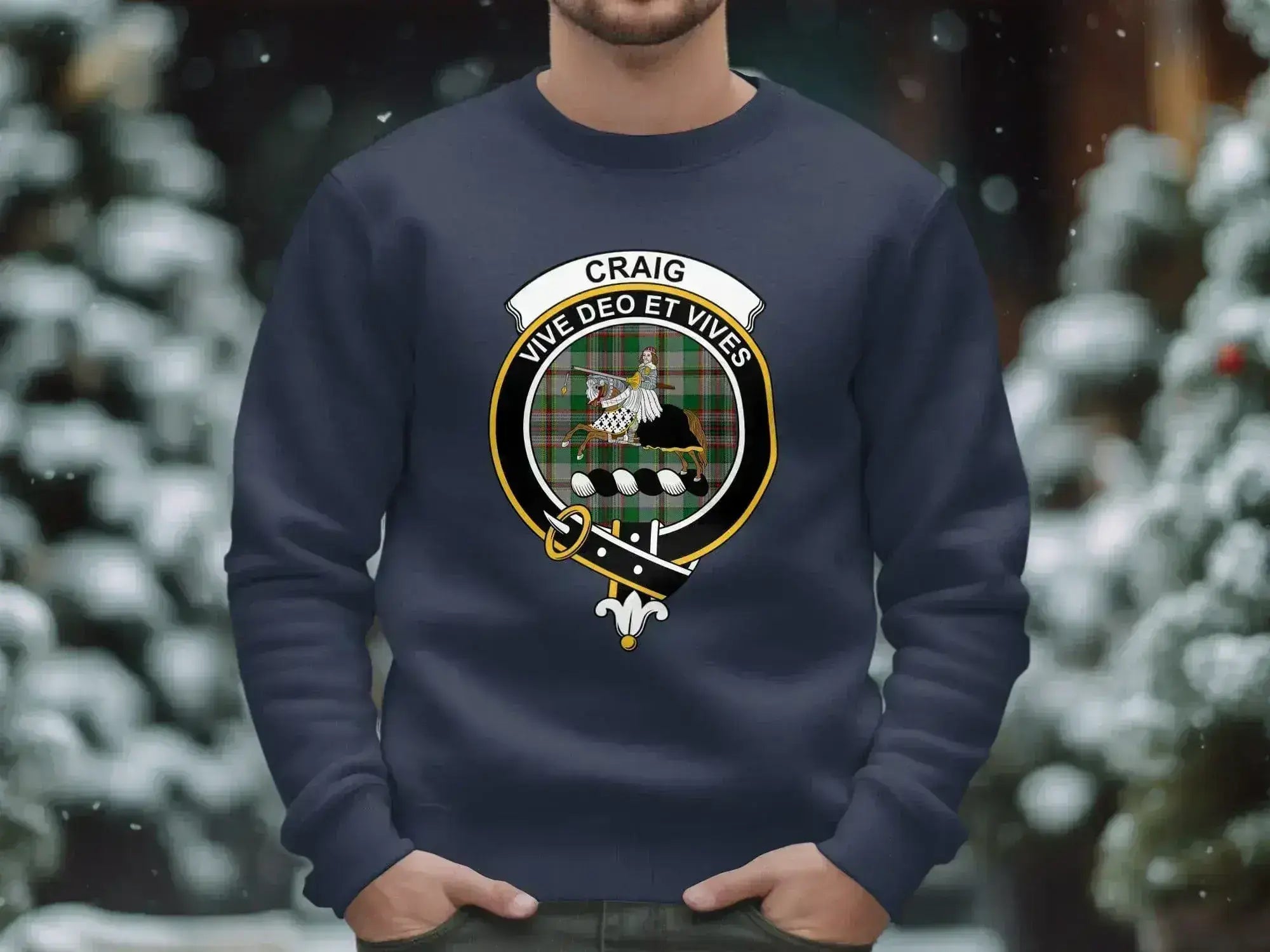 Vive Deo Et Vives Craig Crest Sweatshirt product