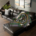 Personalized Scottish Clan Crest Throw Blanket