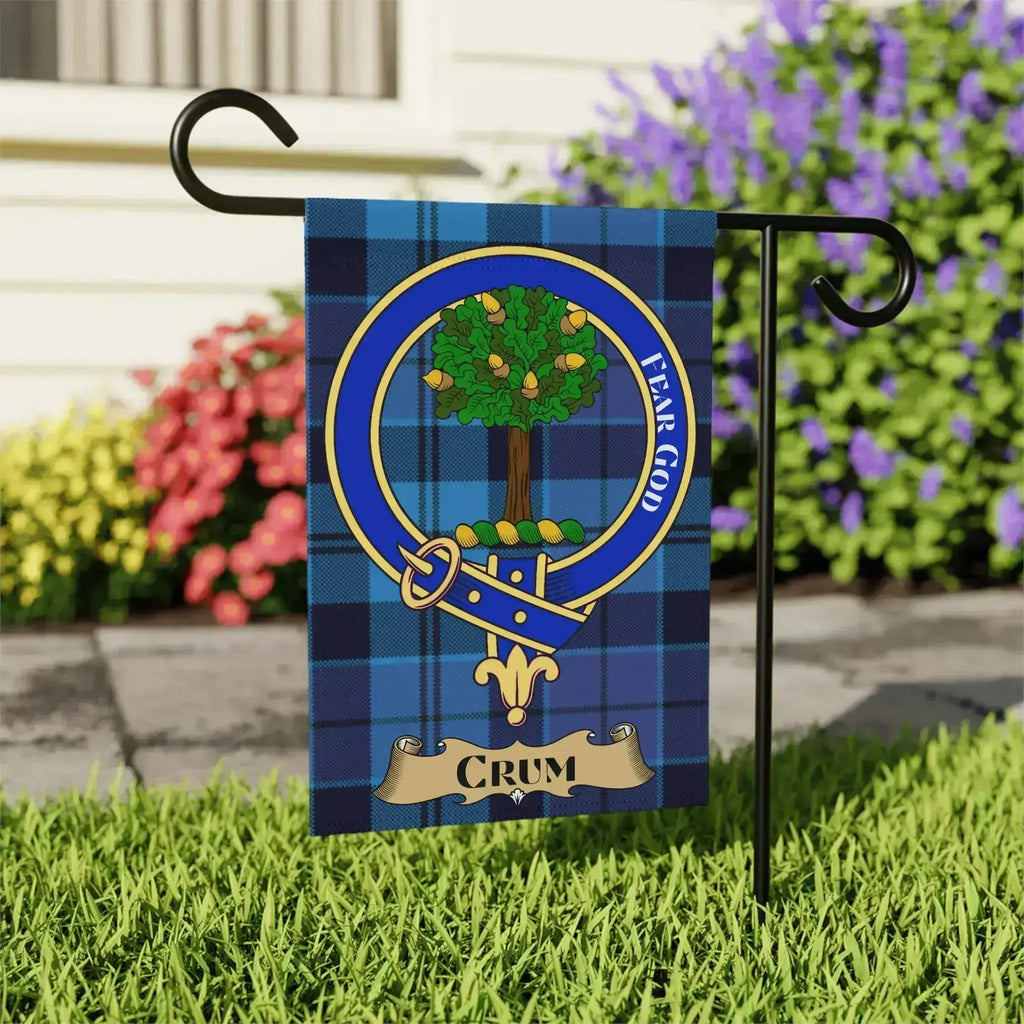 Fear God Crum Plaid Outdoor Decorative Flag