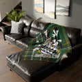 Personalized Cuffe Family Crest Design Throw Blanket