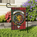 Cumming Courage Crest Tartan Garden Flag product