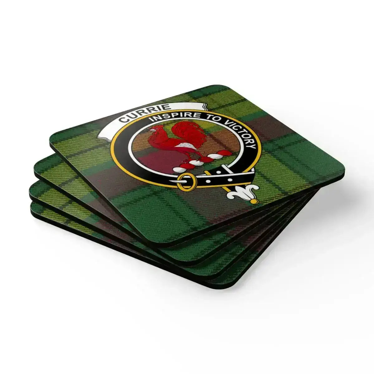 Currie Inspire To Victory Scottish Clan Coaster product type