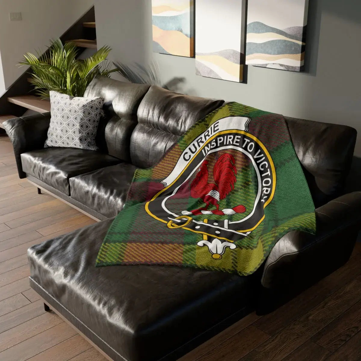 Currie Inspire to Victory Tartan Blanket product