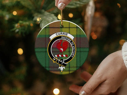 Currie Inspired to Victory Plaid Ornament product