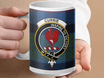 Clan Currie Inspire to Victory Crest Mug product