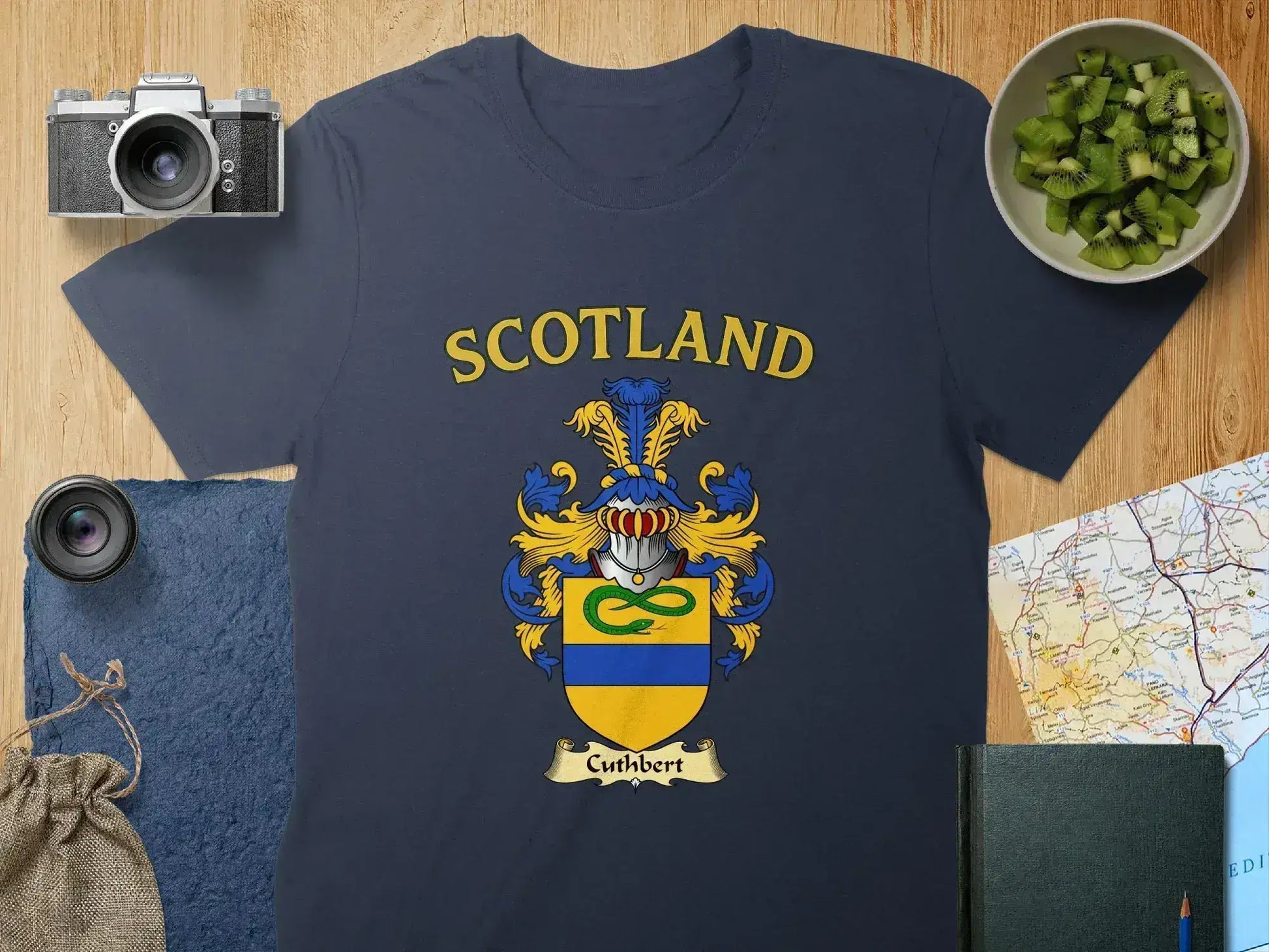 Scotland Crest Cuthbert Heritage Tee product type