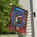 Dalyell Crest Tartan Flag Unique Decorative product