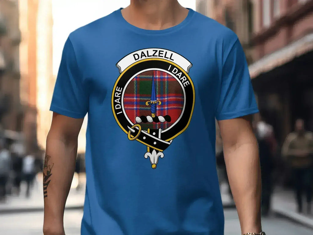 I Dare Dalzell Clan Tartan Crest Emblem T-shirt product