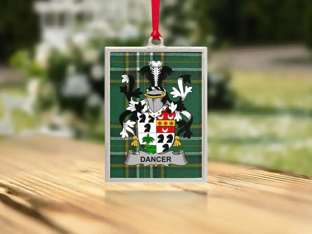 Family Crest Shield Ornament Dancer Product