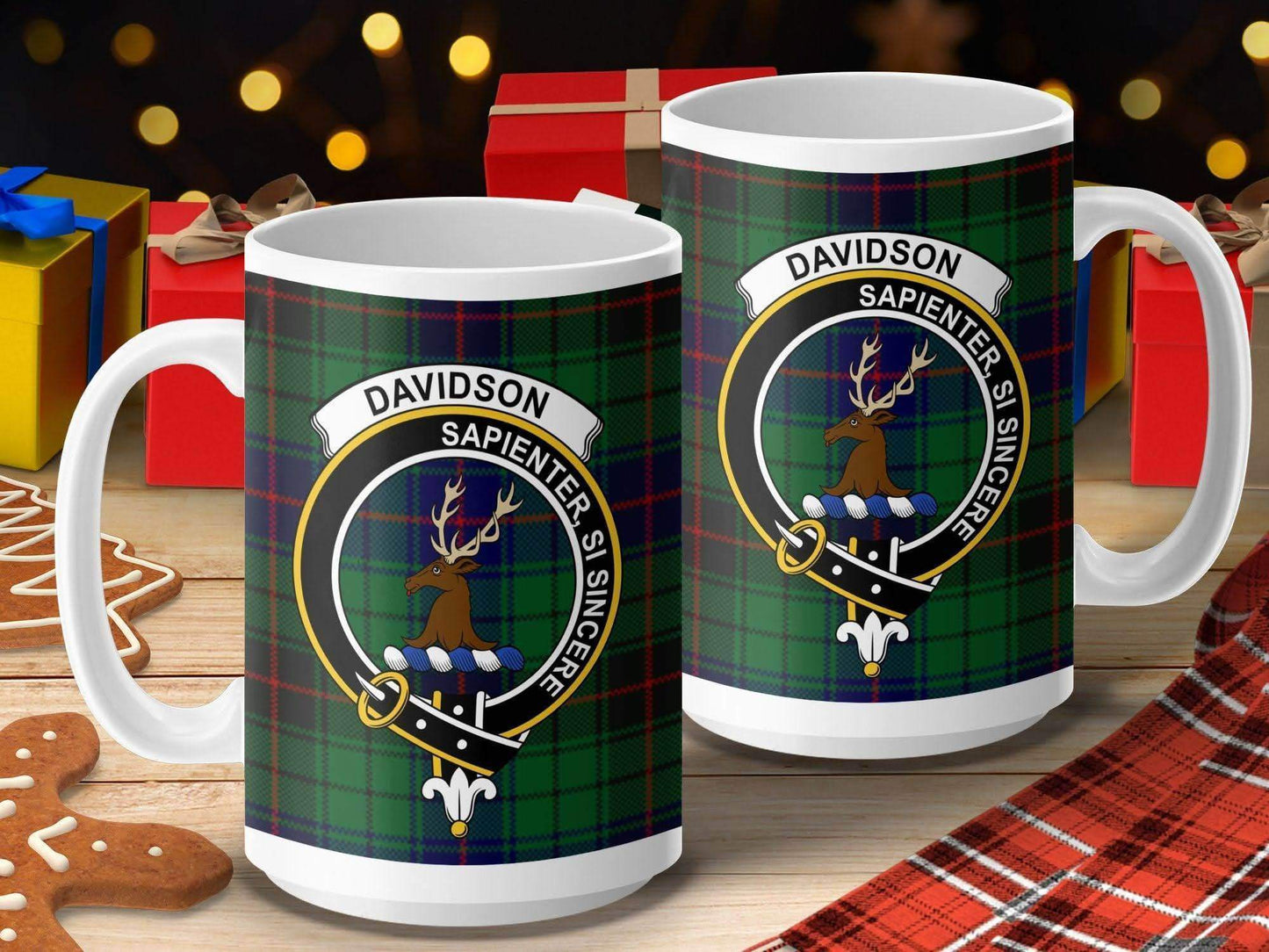 Personalized Davidson Crest Coffee Mug product