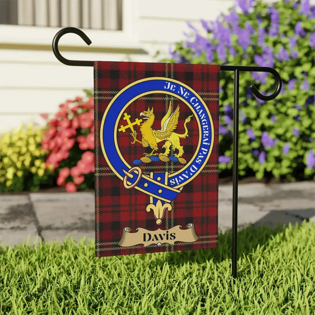 Davis Clan Tartan Garden Flag Decorative