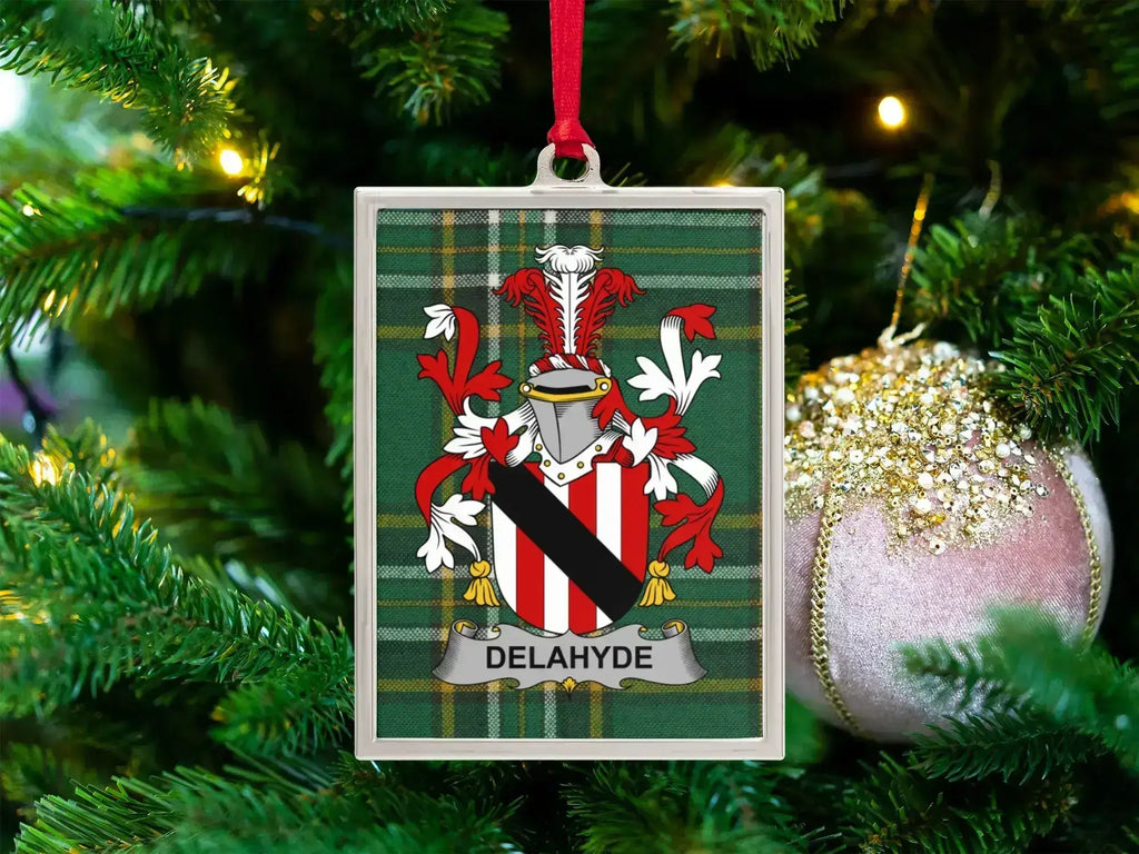 Personalized Delahyde Hanging Christmas Tree Ornament product type