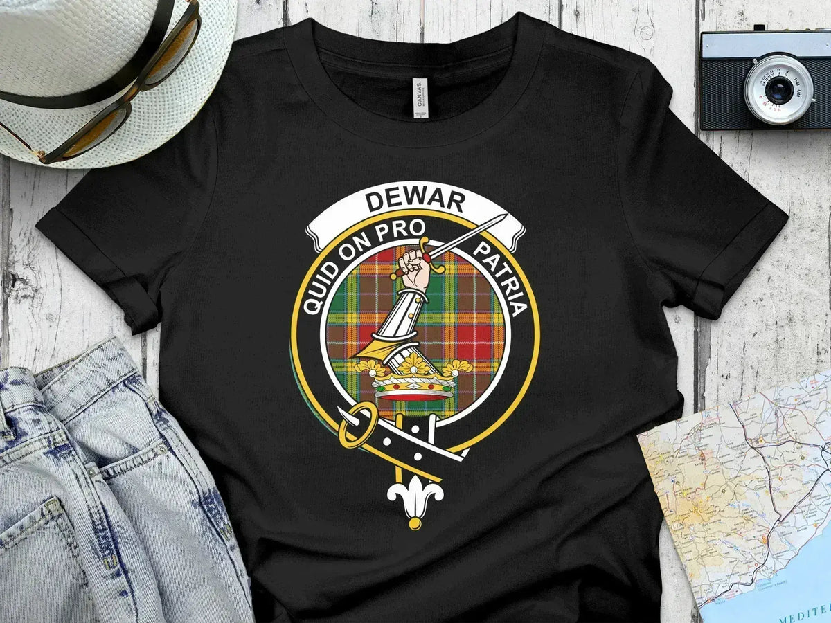 Dewar Quid On Pro Patria Black Cotton T-Shirt