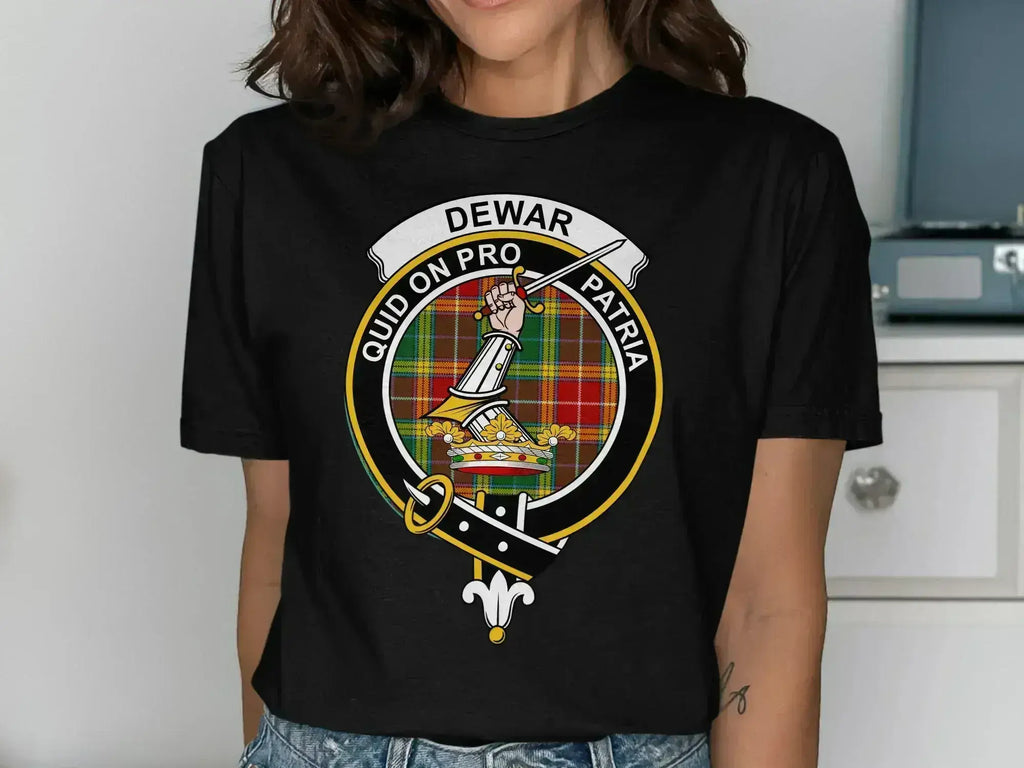 Dewar Quid On Pro Patria Crest Graphic T-Shirt