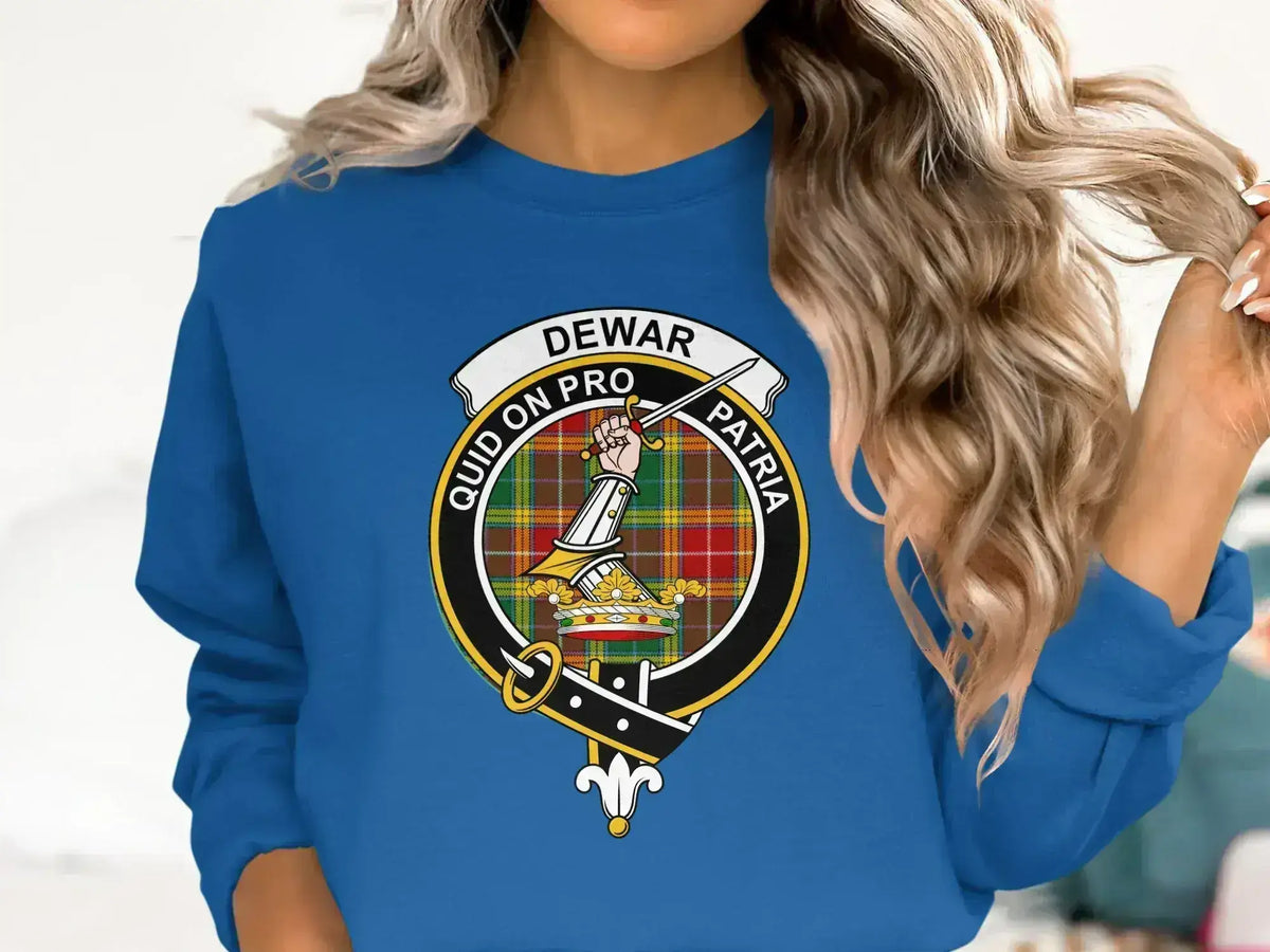 Quid On Pro Patria Dewar Plaid Design Sweatshirt