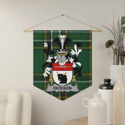 Dickson Family Coat of Arms Wall Hanging product type