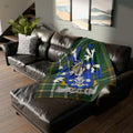 Personalized Digby Coat of Arms Tartan Blanket