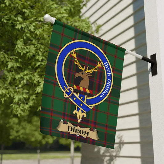 Dirom Plaid Flag Banner for Indoor or Outdoor Decor product