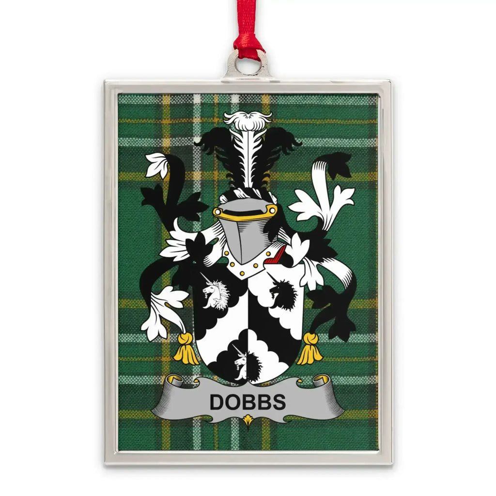 Dobbs Crest Plaid Background Ornament product