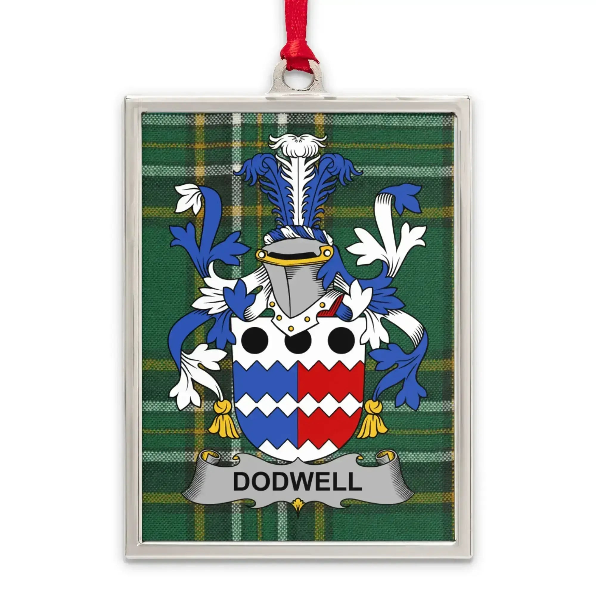 Dodwell Coat of Arms Plaid Personalized Product
