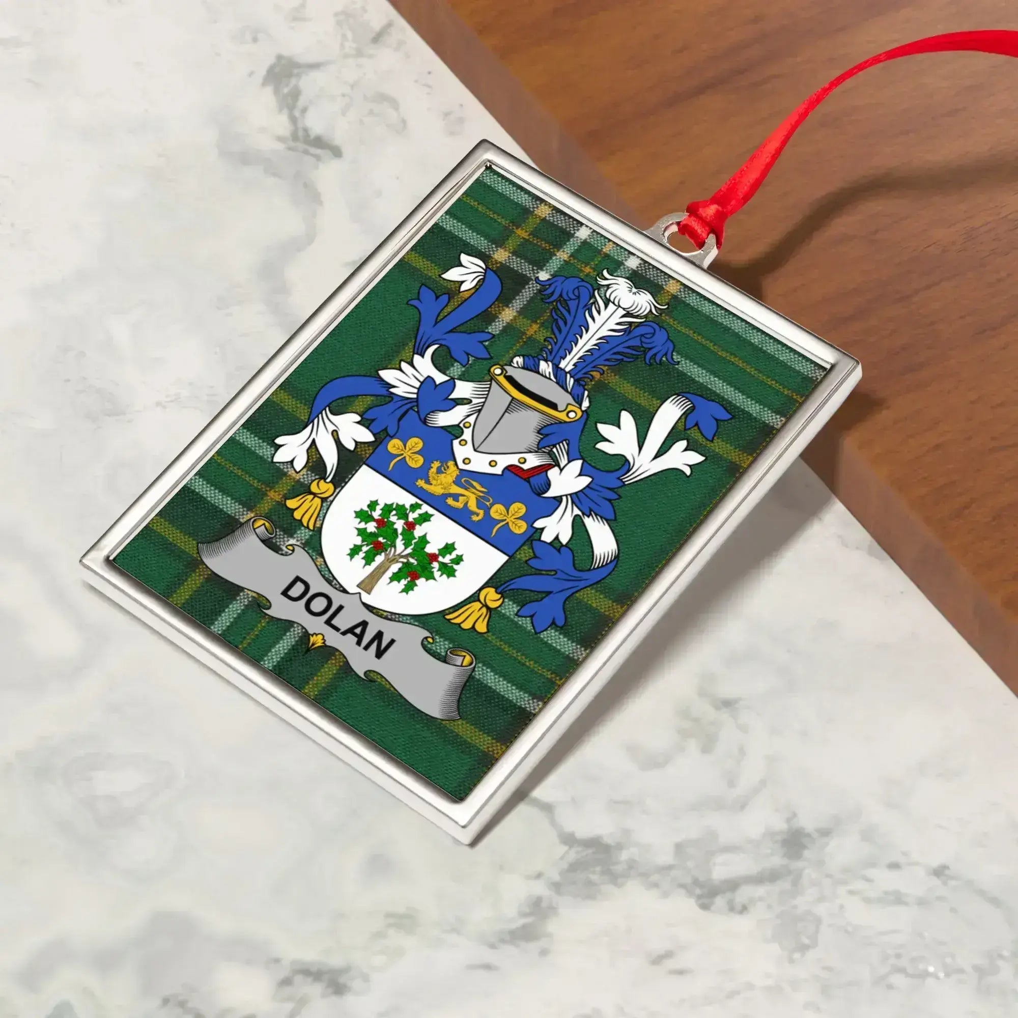 Dolan Family Crest Artwork Ornament product type