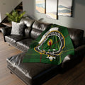 Clan Crest Tartan Blanket for Home Decor