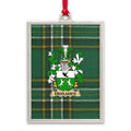 Donahue Family Crest Green Plaid Hanging Decoration product
