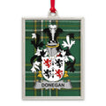 Donegan Family Crest Plaid Design Christmas Ornament product