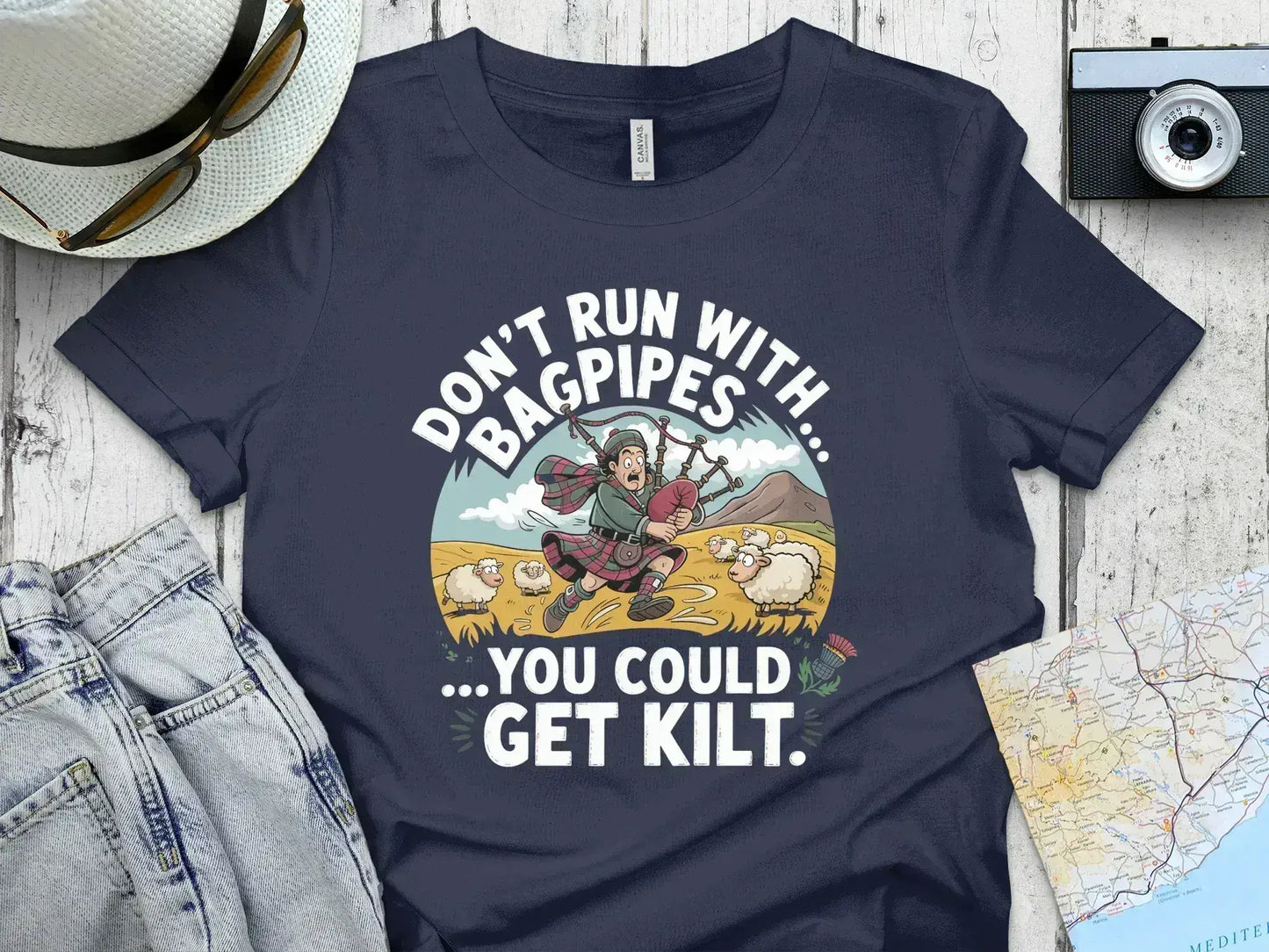 Don't Run With Bagpipes You Could Get Kilt product type