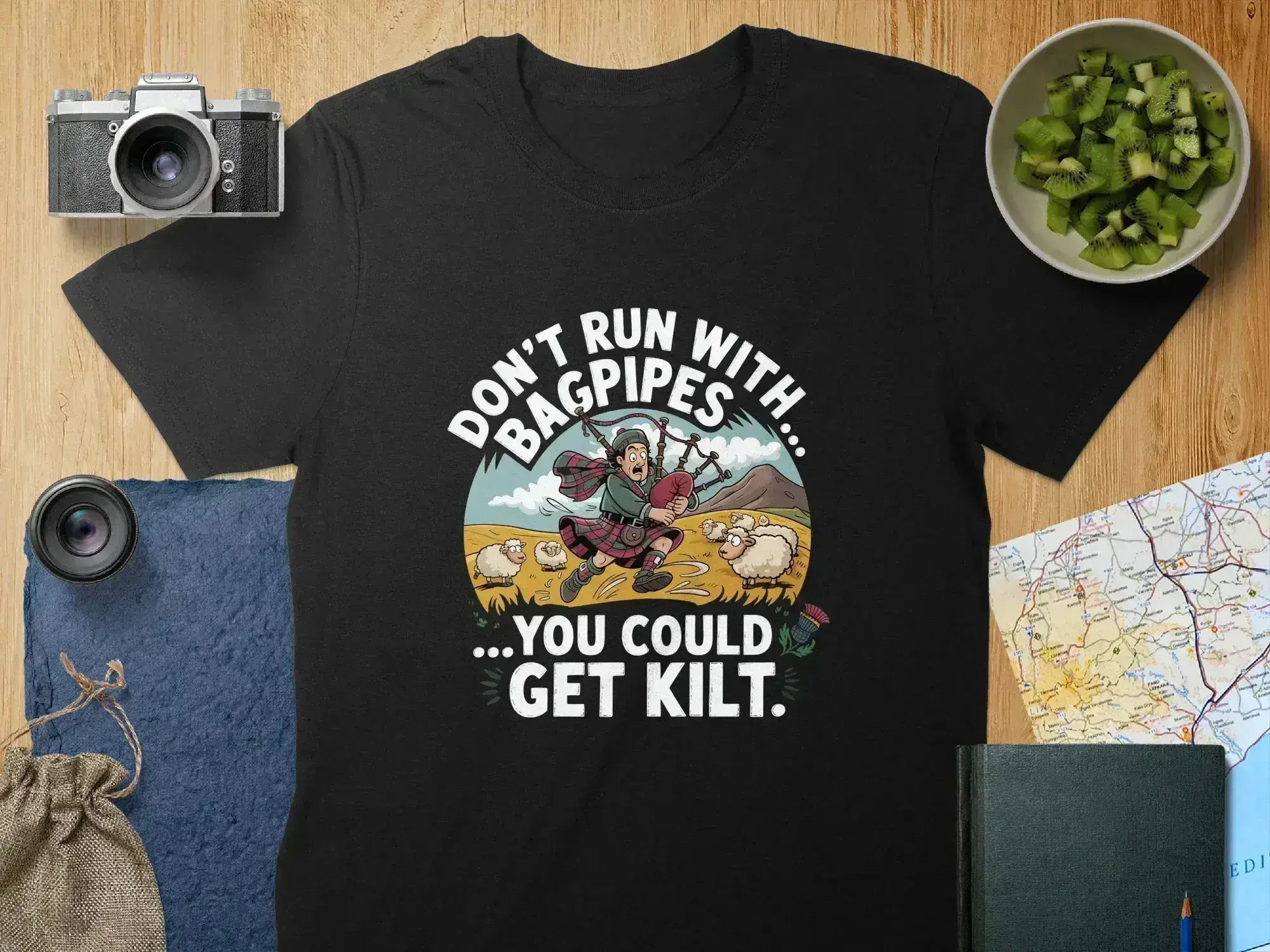 Don't Run With Bagpipes You Could Get Kilt product type