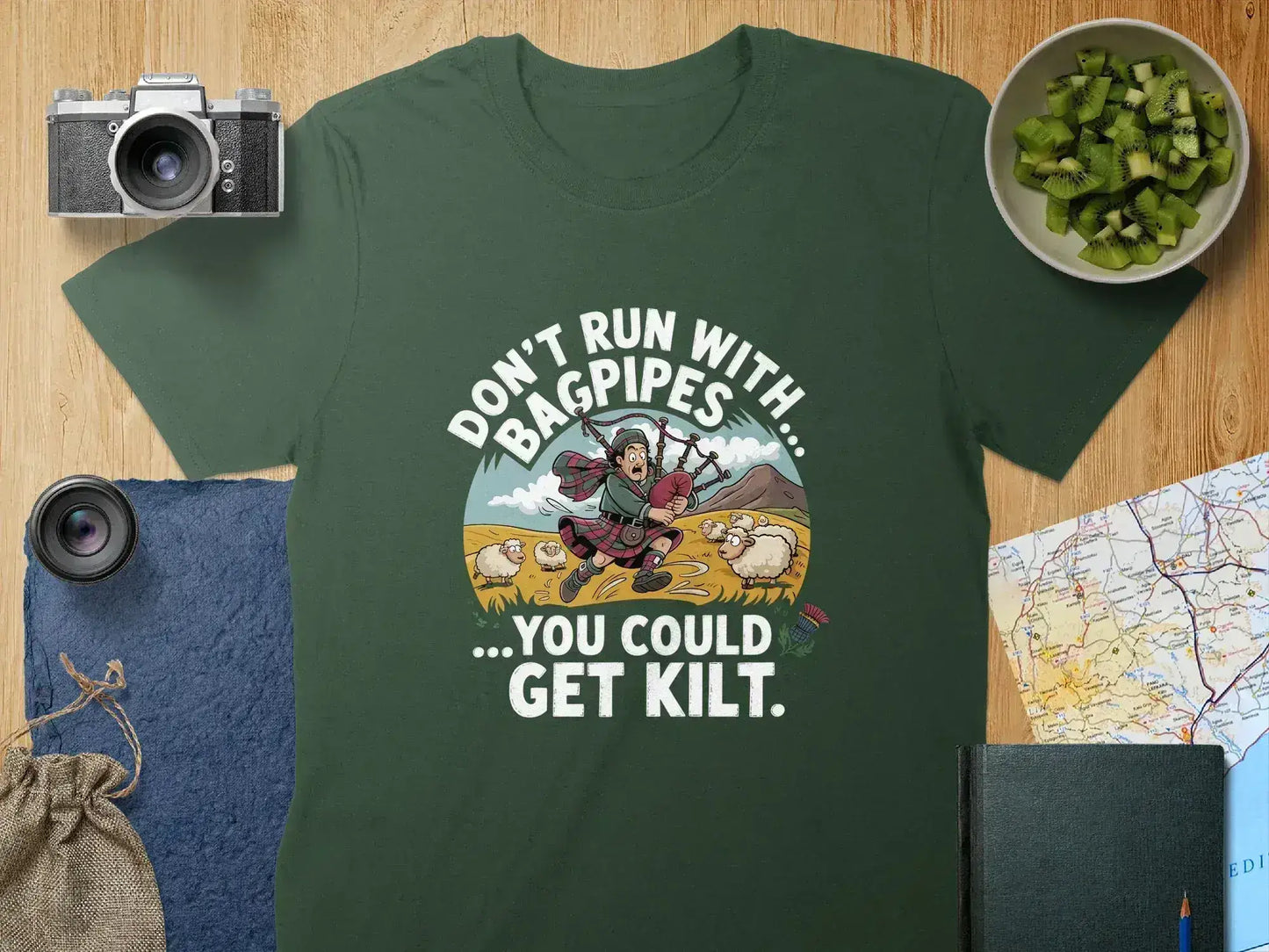 Don't Run With Bagpipes You Could Get Kilt product